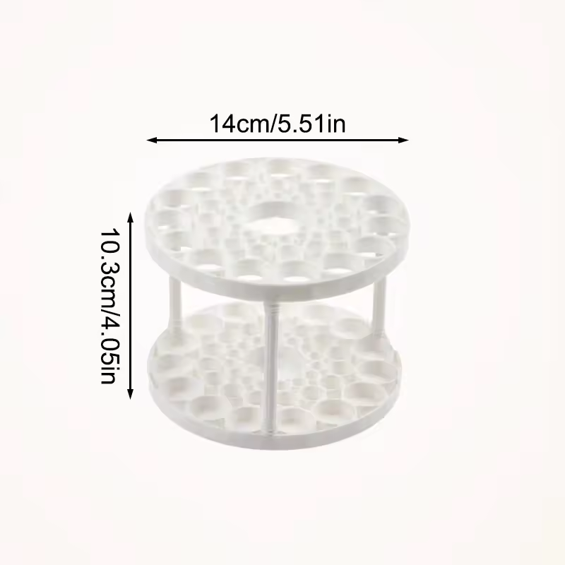 Estante de almacenamiento brochas de maquillaje