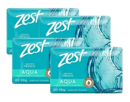 Zest Moisturizing Sensation Bath Soap 150g