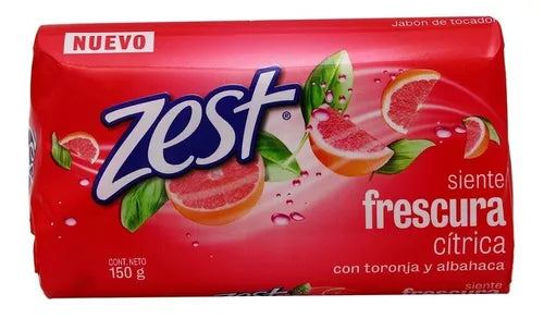 Zest Moisturizing Sensation Bath Soap 150g