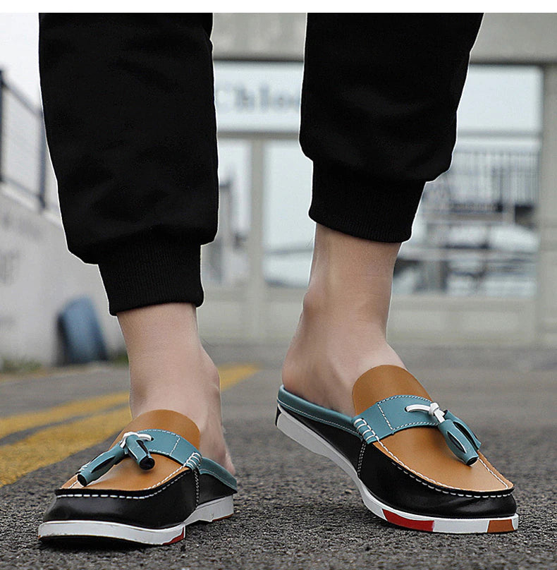 Men's Clogs, Slip-On Loafers, Casual Summer Shoes.