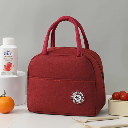 Bolsas térmicas de almuerzo de gran capacidad, portátiles, ideales para oficinas y actividades al aire libre.