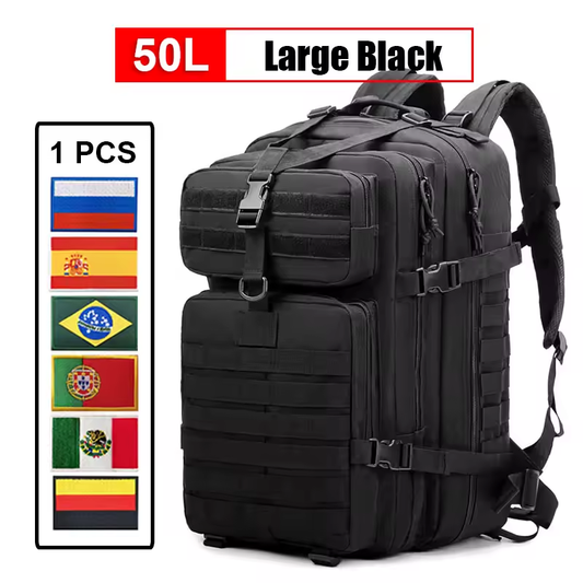 Mochila de 30L/50L 3P Táctica para Hombres y Mujeres