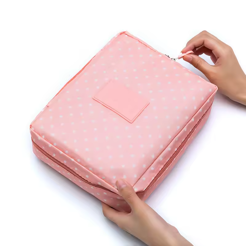 Bolsa de maquillaje para niñas al aire libre de alta capacidad