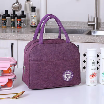 Bolsas térmicas de almuerzo de gran capacidad, portátiles, ideales para oficinas y actividades al aire libre.