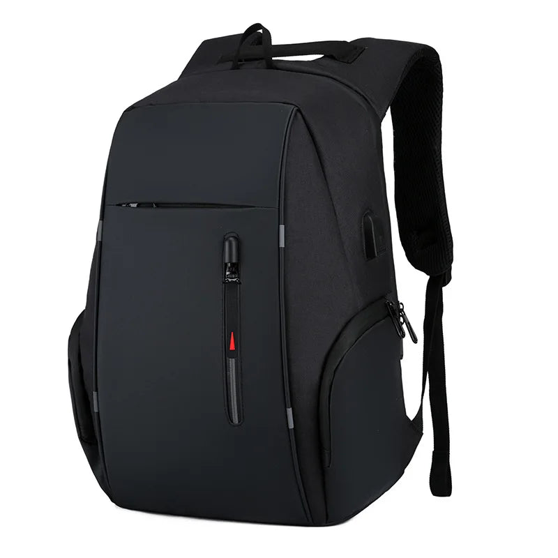 Mochila impermeable de negocios para hombre y mujer, morral antirrobo para ordenador portátil de 16 y 17 pulgadas, con puerto USB, ideal para viaje escolar.