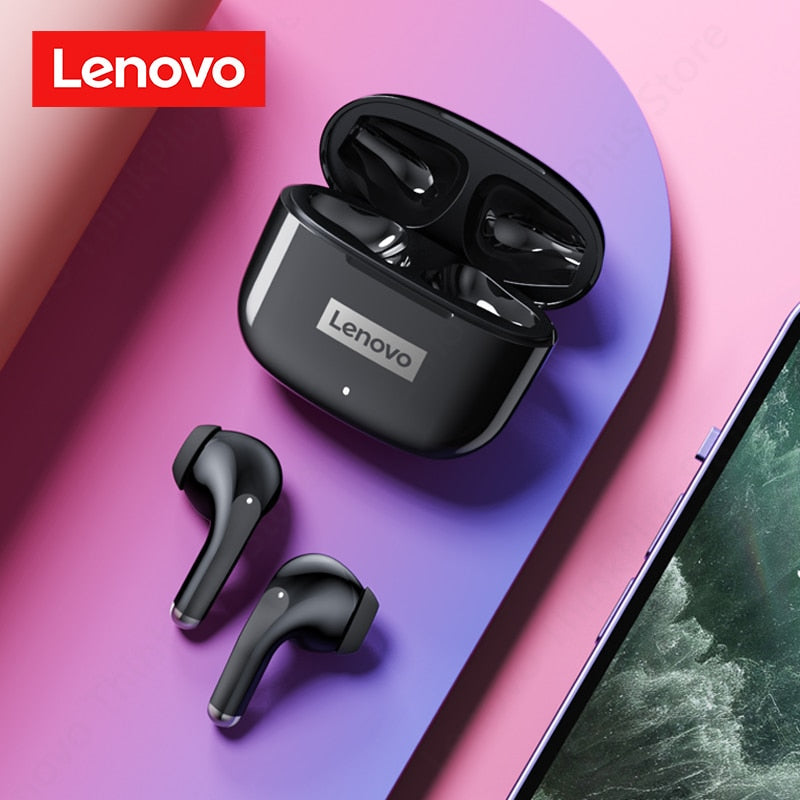 Lenovo LP40 Auriculares Inalámbricos con Cancelación de Ruido.